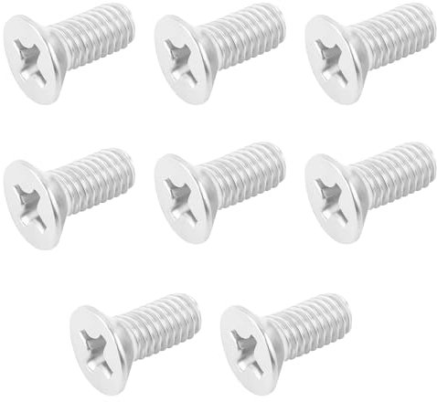 8 Pièces Vis de Rotor OEM#936-000-601-40-H,Acier Inoxydable Vis du Rotor du Disque de Frein,Vis de Disque de Frein Gadget Voiture Compatible avec Honda Accord Civic Acura CL (8 Pièces)