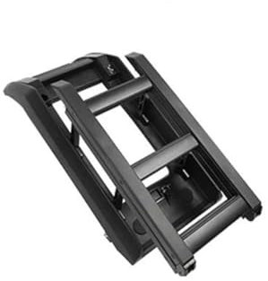 Baca Coche Coche 4x4 para Tanque 300 Estante Personalizado Camión Y Escalera Lateral Raíl Techo Bastidores Techo para Coche Soporte Transporte Carga Equipaje Coche Barras De Techo(Negro)