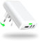 VPSUN Flach USB Ladegerät,3 Ports Abgewinkelt Netzteil USB C Flaches mit 20W PD Schnellladegerät,Flacher Ladestation Netzadapter für iPad,iPhone 15/16,Samsung