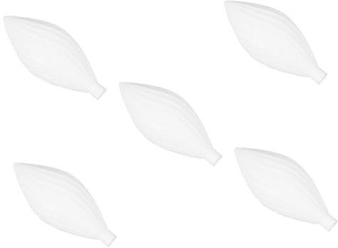 Zerodeko 5St Lampenschirm tischlampe Lichter Abdeckungen für Wandlampen Deckenschirm Diffusor leichte Abdeckung Kleiner Heller Schirm Kleiner Schirm für Stehlampe pp Weiß