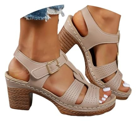 Sandales Femme Talon Chaussures Ete Chaussure Confortable Et Elegante Sexy Pied Nu Escarpins Petit a Confortables Plates Printemps Compensées Fermées Pieds Larges Été Orthopediques Femmes Mule Haut