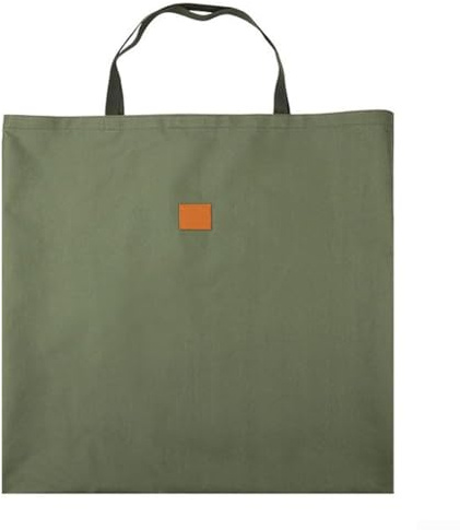 Camping-Klappstuhl-Aufbewahrungstasche für Kermit-Stühle, 900D Oxford-Tuch Tragetasche mit Griff, verschleißfeste, leichte Tasche für Outdoor-Reisen, Picknick, Wandern, Größe M 59 x 63 cm, Schwarz