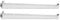 2 x LED Röhrenhalterung/Fassung für eine 120 cm T8 / G13 LED Röhre - als Ersatz für Leuchtstoffröhrenhalter - RH120-1 LED