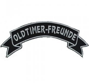 Rückenaufnäher - Oldtimer-Freunde - 07308/1 - Gr. ca. 28 x 7 cm