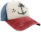 MFAZ Morefaz Ltd Unisex Baumwolle Baseball Cap Star Sport Mütze Baseballkappe Snap Back Trucker (C Anchor Nave Red)