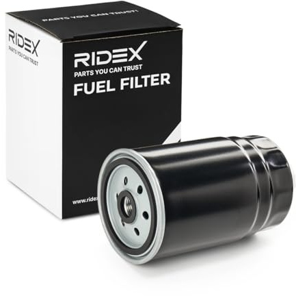 RIDEX 9F0064 Kraftstofffilter Diesel Filter Screw-on Filter Kompatibel mit VW PASSAT Variant 3B6 3B0127400C XL5E9155AB 8D0127435
