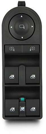 FLYN 13228699 Fensterheberschalter Schalter Fensterschalter Fenster Knopfschalter Fensterheber Schaltelement Für Astra ZAFIRA 2005–2014
