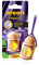 Areon Fresco Auto Duft Patchouli Lavendel Vanille Violett Glas Duftflakon Flakon Holz Hängend Anhänger Spiegel 4ml (Pack x 1)