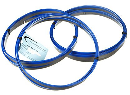 SMI 3er SET Bandsägeblatt Bi-Metall M42 2080 x 20 x 0,90 mm 6/10 ZpZ z.B. für Optimum, Epple, Holzmann Sägeband