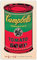 Artopweb TW18114 Warhol - Campbell's Soup Can, 1965 Dekorative Paneele, MDF, Multifarbiert, 21x35 Cm