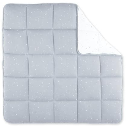 Bemini Laufgittermatte, 100 x 100 cm, Kollektion Stary, Sternenmotiv, Dunkelgrau
