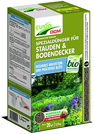 Cuxin 1,5 Kg Bio Staudendünger für ca. 20m² ⎜organischer langzeit Dünger ⎜ (3,0 Kg)