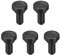 sourcing map Rubber Stopper, SPR-055A EPDM 5.5mm Dia Seal Hole Insert Stopper Black for Cable Gland, 5pcs