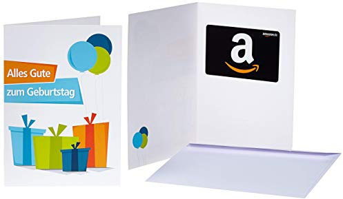 Amazon.de Geschenkkarte in Grußkarte (Geburtstagsgeschenke)
