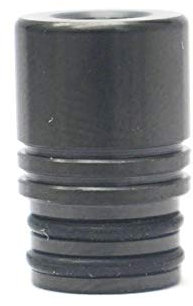 Metal Taste tipo Vape Boquilla 510 Punta de goteo para e-cigarrillo 510 RTA RDTA Atomizador Fit Melo 3 Mini IJust S, etc. Sin tabaco ni nicotina (Color : Black)