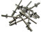 3 mm Nieten, Edelstahl, Typ A, Blindniete, gewölbter Kopf, DIN 7337 (50 Stück) (3 mm x 6 mm)
