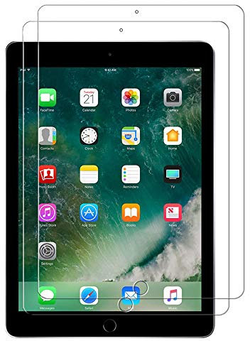 NOVAGO Compatible avec iPad Air 3 (10.5 Modèle 2019) et iPad Pro 10.5'' 2017 -Pack de 2 Films Protection écran en Verre Trempé Transparent et Résistant (iPad Pro 10.5'')