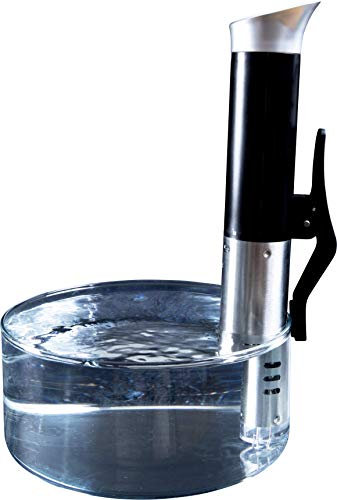 Gastronoma 18310009 WIFI Sous Vide Stick Garer, APP in Deutsch 1000 Watt, Edelstahl Design