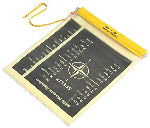 Fosco Industries - Pochette Etanche Porte-Documents en PVC Fosco Industries - Transparent