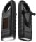 Simpeak 2 Pcs Linterna LED Linterna Mini Portátil, LED Linterna de Mano Resistente al Agua con Cargador Solar (Negro*2)