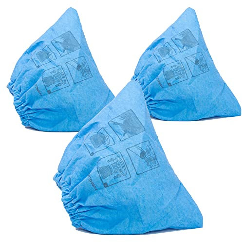 3 bolsas de tela con filtro de tela para aspiradora en seco LIDL Parkside NTS PWD 12 A1