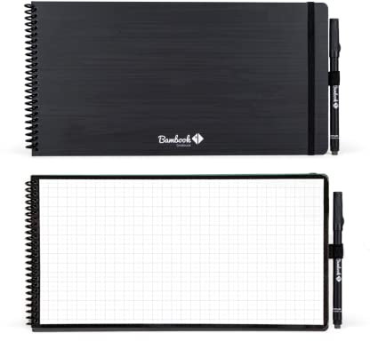 BAMBOOK Deskbook Original - Gepunktet, Wiederverwendbares Notizbuch, Notizblock, Reusable Notebook