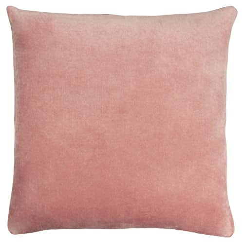 furn. Solo Polyester Filled Cushion, Cotton, Pink
