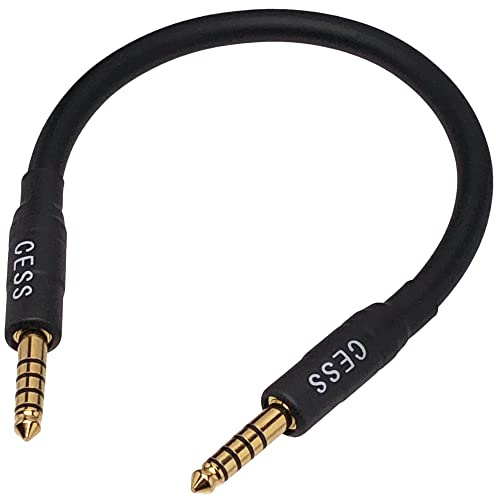 CESS-248-6i Balanced 4.4mm Male to Male Patch Cable for DAC Headphone Amp (6 Inches)