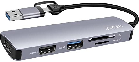 4smarts 5 in1 Mulitport USB Hub 469630