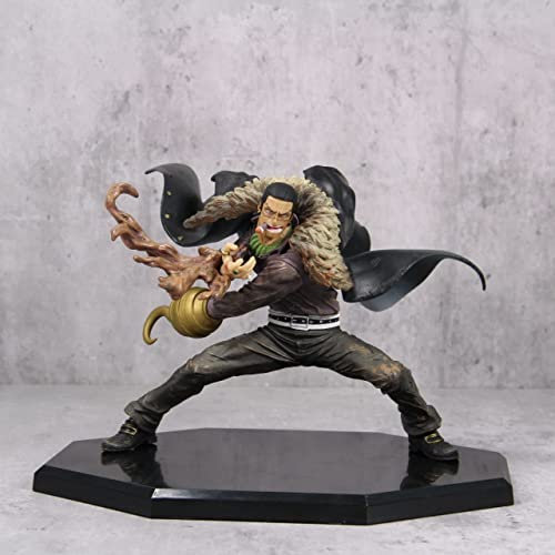 REOZIGN One Piece Figuren, Krokodil-Figur, Statue, 17 cm, Wüste King, Sir Krokodil, Cartoon, Puppe, Spielzeug, Anime, Dekoration