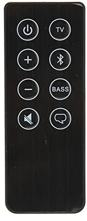 Bewinner New Remote Control for 5 10 15 Series II TV Sound System, for Soundbar Series II and TV Speakers: for 418775 410376 431974 845194 838309 1100 740928 1120