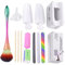 GZSYY Dipping Powder Tools System 13PCS Nagel Behälter Nagel Dip Eintauchen Pulver Nagel pulver recycling tablett für Dipping Powder Nails