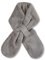 Sterntaler Unisex Baby Schal aus Teddyflausch, Rückseite Baumwollfleece, braun melange, 80