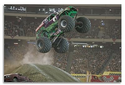 YIBIN Hyper Auto-Poster für Monster Jam-Poster, dekoratives Gemälde, Leinwand, Wandposter und Kunstdruck, modernes Familienschlafzimmer-Dekor-Poster, 20 x 30 cm