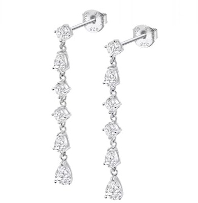 LOTUS SILVER Damen-Ohrringe LP3622-4/1 Pure Essential Silber Zirkonia