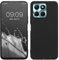 kwmobile Custodia Compatibile con HONOR X6a Cover - Back Case per Smartphone in Silicone TPU - Protezione Gommata - nero matt