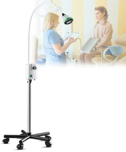 vanenferse Tragbare Gynäkologie Flexibler Schwanenhals Leuchte, LED Schattenloses Lampe, Medizinische Untersuchungsleuchten for Chirurgische, Zahnmedizinische HNO-Chirurgie, Dermatologie