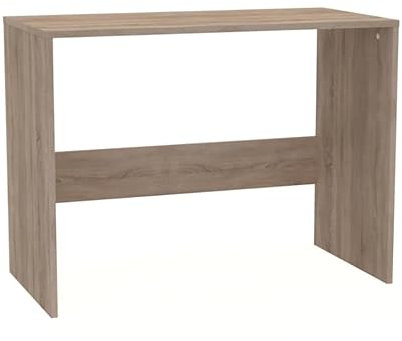 Schreibtisch Holz Sonoma Eiche – Computertisch 100x50x78cm – Bürotisch Klein – Büro Kinderzimmer und Jugendzimmer Möbel - Büromöbel PC Tisch