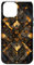 iPhone 12 Pro Max Gold and Black Art Deco Case