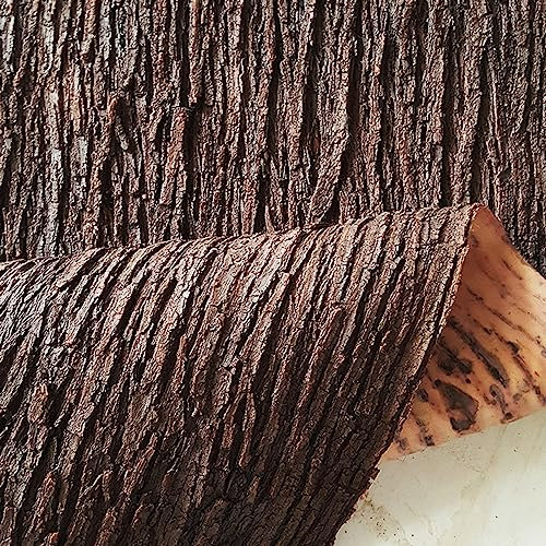 HGDKVNi Braun,100cm*20cm,Künstliche Rinde für Blumenpflanze Garten Rasen Handwerk Dekoration 1Pack Handwerk Hobby DIY, Modell Herstellung Privacy Screen für Ihren Gartenzaun & Double