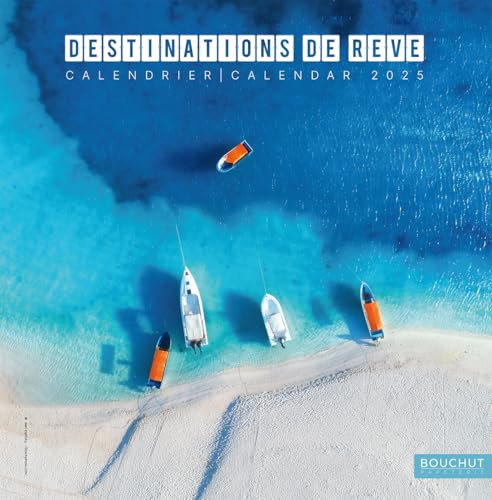 Kalender Traumziele, 30 x 30 cm BOUCHUT