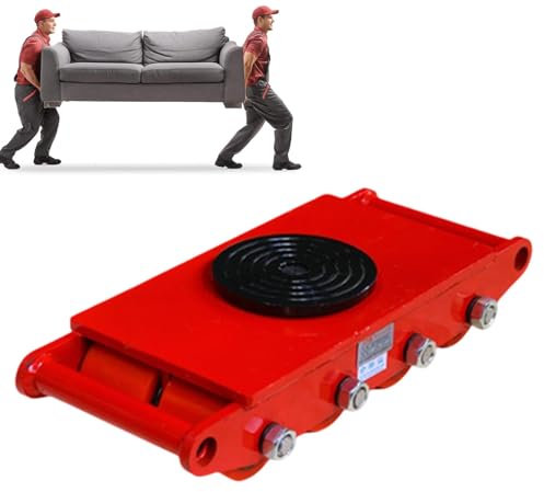 Uhngw Mover Maquinaria,Patines para Máquinas | Maquinaria Patines Transportador de Carga | Maquinaria Skate Dolly 8T/12T/15T Maquinaria de Servicio Pesado Patín móvil Maquinaria Mover Skate para