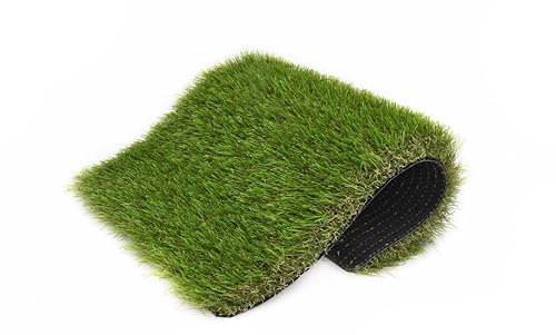 Gazon synthétique TAHITI 40mm, mémoire de forme, effet naturel, pour jardin et tour de piscine, découpe sur mesure 20m2 (1m/20m) 24€/m2