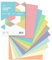 Netuno 100 Blatt farbiges Papier Pastellfarben (10x10) DIN A4 21 x 29,7 cm 80g Papier-Mix farbig sortiert buntes Blätter-Set Tonzeichen-Papier Bastelpapier bunt für kreative Projekte Blankokarten