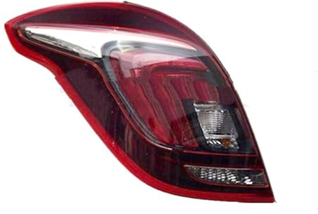 FERFXN Auto-Rücklicht-Lampe für Opel Mokka 2016, 2017, 2018, 2019, Rücklicht, Rücklicht, Rücklicht, Rückfahrlicht, Rücklicht, Rücklicht, Rücklichter, Montage (links)