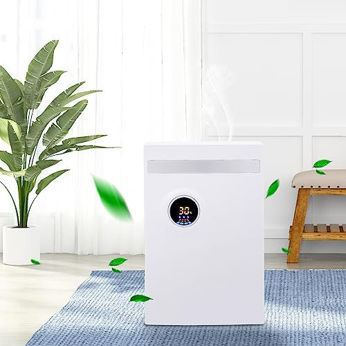 2.5L Luftentfeuchter 50㎡ Elektrisch Entfeuchter Raumentfeuchter Bautrockner Trockner,Automatische Abschaltung