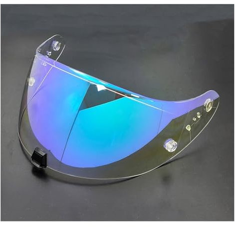 Motorcycle Helmet Visor, Suitable for Scorpion EXO R1 1400 520 Lens Helmet Accessories Windshield(R1/1400/520 G)(R1/1400/520 E)
