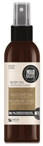 P-Beauty Naturkosmetik Hautöl Körperöl mit Bio Kokosöl, Vitamin E & Mandelöl für geschmeidige, samtweiche Haut - Feuchtigkeitspflege - für trockene Haut - veganes Body Öl - Körperpflege (130ml)