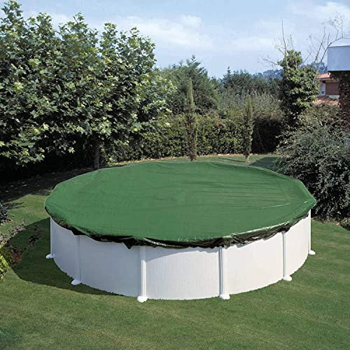 Bâche de protection pour piscine huit-/forme ovale pour bac 915 x 470 cm + Gratuit 3 L überwinterungsmittel