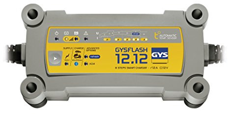 GYS 029552 Chargeur 12.12-Battery Charger-UK Plug
